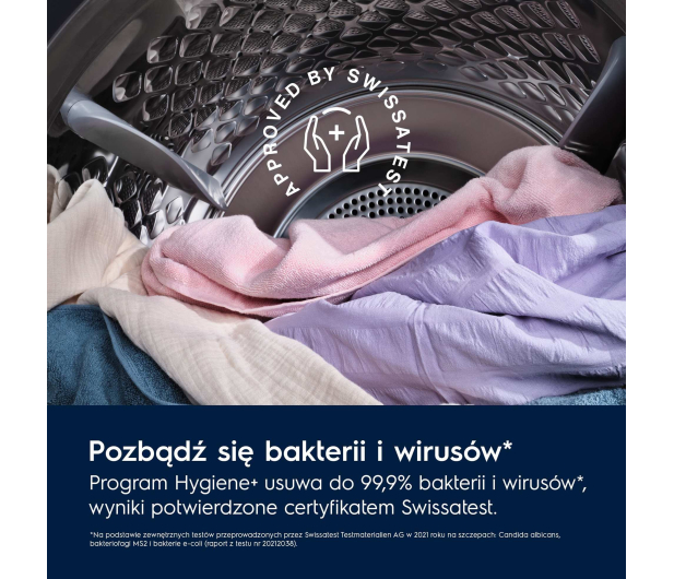 Suszarka Electrolux EW7DX385AP DelicateCare 700 8kg z pompą ciepła MixCare Filtr EasyClean DelicateCare - 1272628 - zdjęcie 4